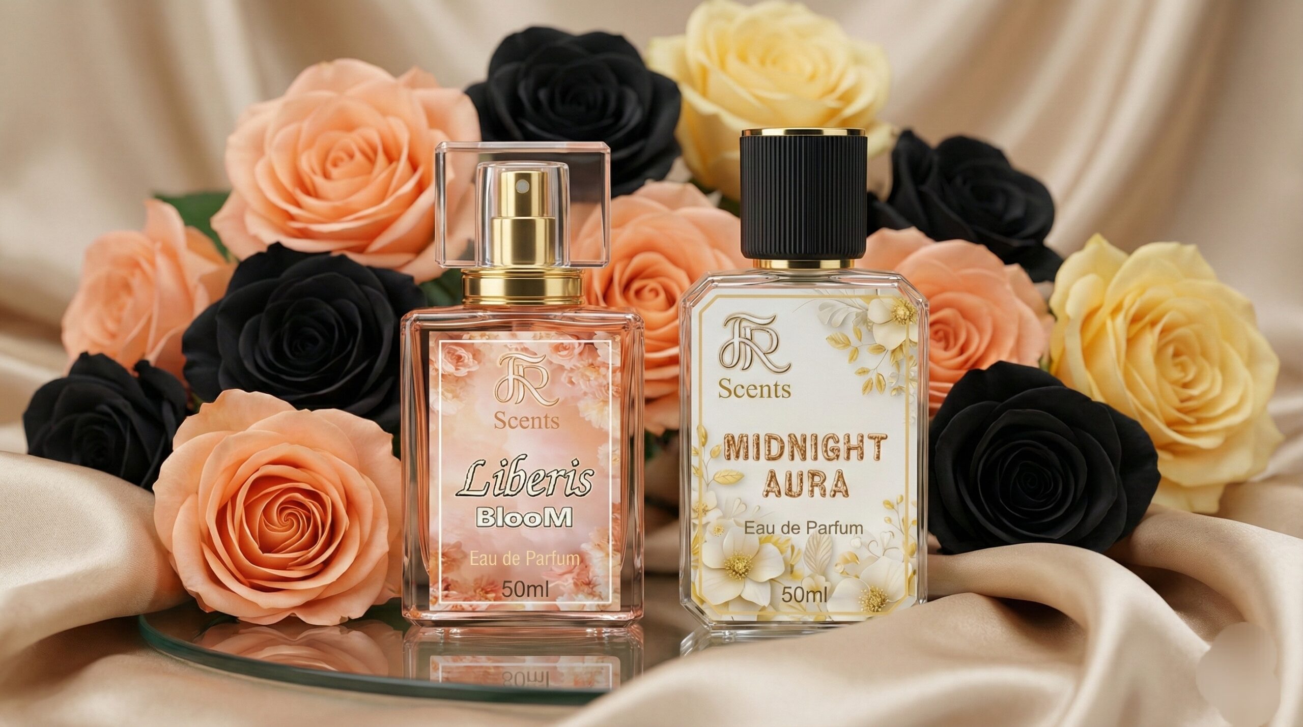 midnight aura + crystal rose combo 50% off ✨